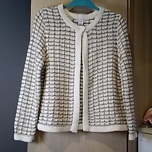 Liz Claiborne Elegant Cardigan Sz M